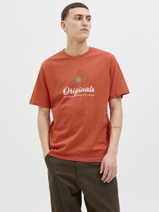 Actual product image Jack & Jones Gedruckt Rundhalsausschnitt T-shirt T-shirt (M)