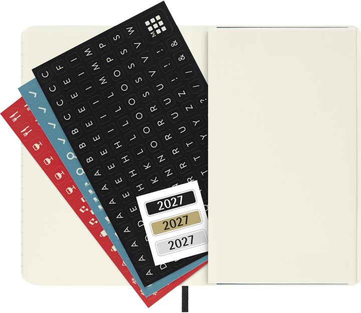 Produktbild Moleskine 12 Monate WochenKalender 2027 (A6, 1 Woche / 2 Seiten)