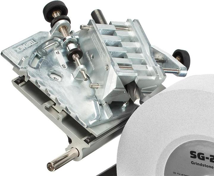 Tormek Vorrichtung für Bohrerschleifen
