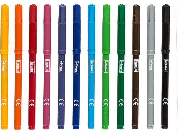 Actual product image Idena Fibre pens 12 pcs. (12x)