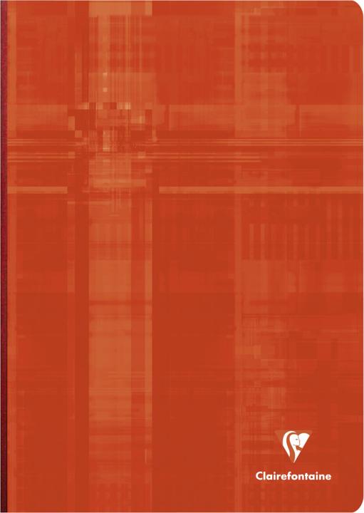 Produktbild Clairefontaine Notizheft mit Leinenrücken (A4, Kariert, Weicher Einband)