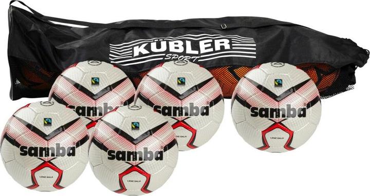 Kübler Sport ® 5er-Set Fairtrade Futsal LENZ SALA (4)