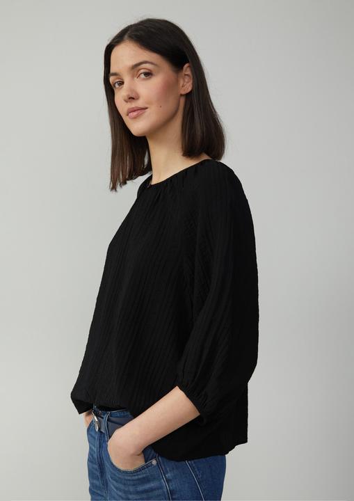 Produktbild S.Oliver Bluse Strukturierte Relaxed-Fit-Bluse mit Raffungen und Raglanärmeln (32)