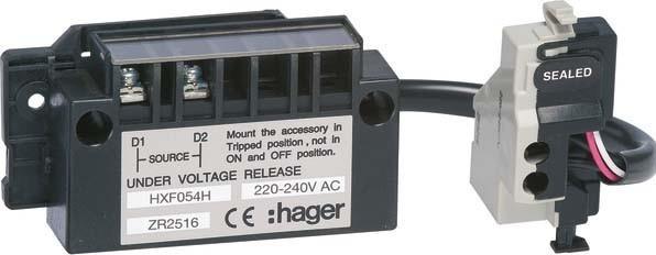 Actual product image Hager HAGE undervoltage release