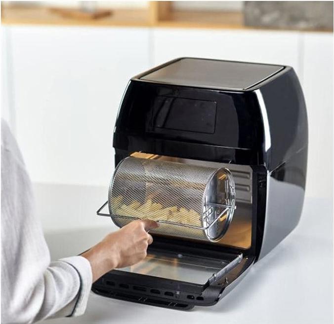 Image du produit Black & Decker Black+Decker BXAFO1200E - Friteuse à air chaud et four, 1700W, 12L