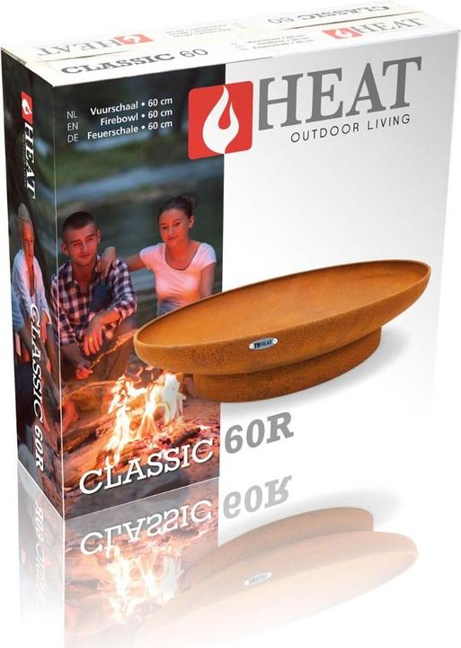 Produktbild Heat Outdoor Living HEAT Feuerschale Classic Ø 60cm Rost (60 cm)
