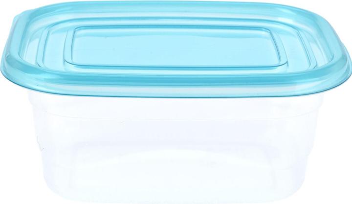 Immagine prodotto Excellent Houseware Set di barattoli Keep-fresh, 50 pezzi con coperchio, blu (12.60 l)