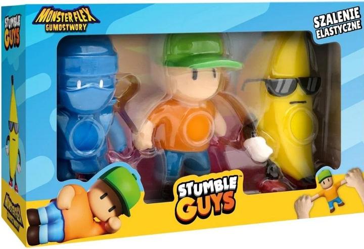 Produktbild EPEE Gumostwory Stumble Guys 3-pak Mr Stumble Dynamitron Banana Guy 60225