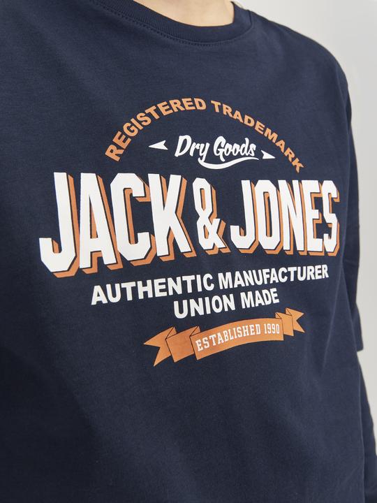 Produktbild Jack & Jones Jjelogo Tee Ls O-Neck 2 Col Noos Jnr (128)