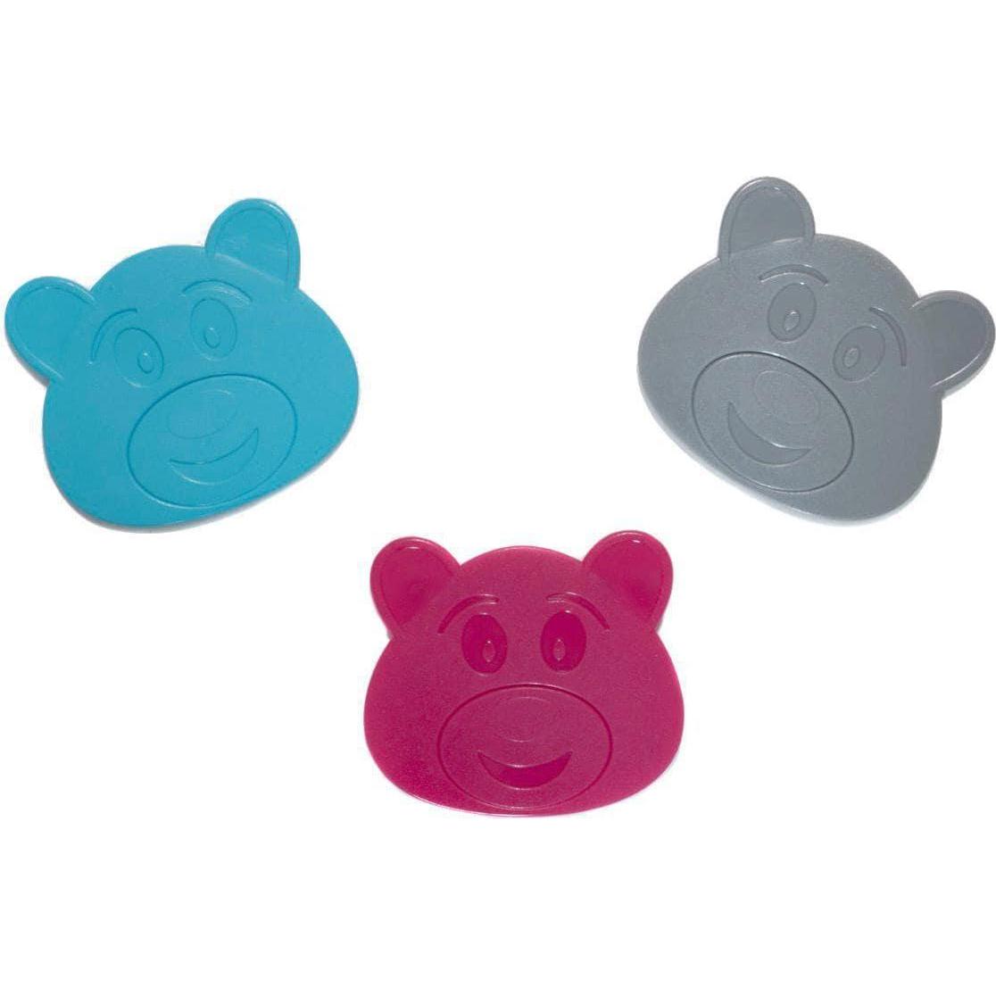 Thumbnail - spirella, Badewanneneinlage, Badematte Mini TEDDY 6 Stück (8.5 x 11.5 cm)