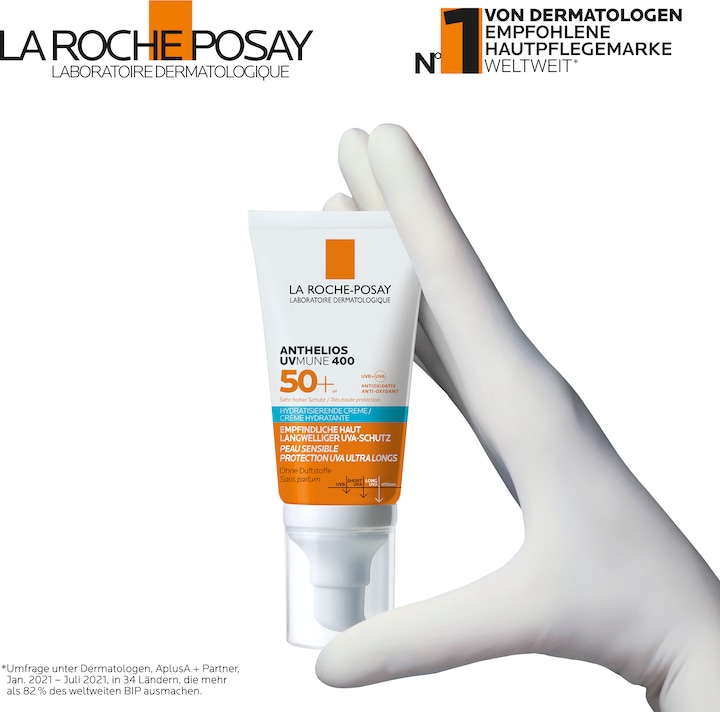 Actual product image La Roche Posay Anthelios Ultra (Sun cream face, SPF 50+, 50 ml, 80 g)