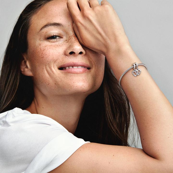 Produktbild Pandora Verbunden Schwesterherzen Split (Sterling Silber 925)