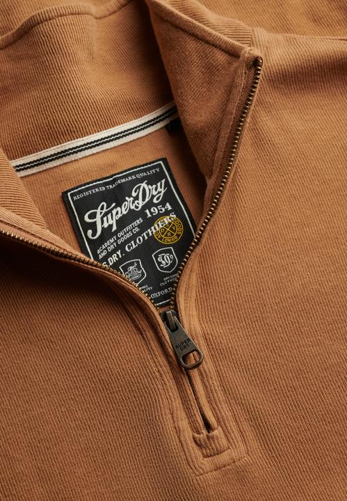 Image du produit Superdry Pull côtelé à col zippé (M)