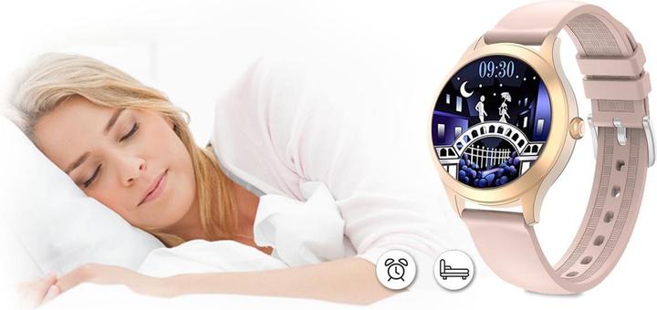 Immagine prodotto Gino Rossi Damen-SMARTWATCH G.Rossi SW014G-3 Roségold, Silikonarmband