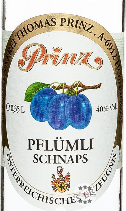 Produktbild Prinz Pflümli-Schnaps 0,5 L (1 x 50 cl)
