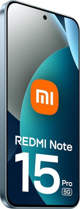 Produktbild Xiaomi Redmi Note 15 Pro (256 GB, Blau, Glacier Blue, Hellblau, 6.83", 5G)