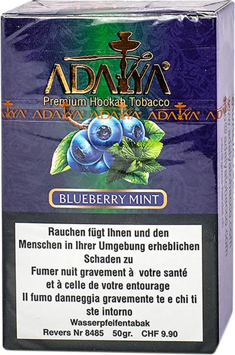 Produktbild Adalya Tabak Blueberry Mint 50g (Blaubeere, 50 g)