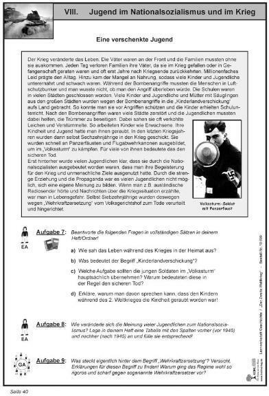 Produktbild Lernwerkstatt - "Blitzkrieg" Der Zweite Weltkrieg (Deutsch, Adrian Kohl Klenner, Lynn-Sven Kohl, Moritz Quast, 2007)