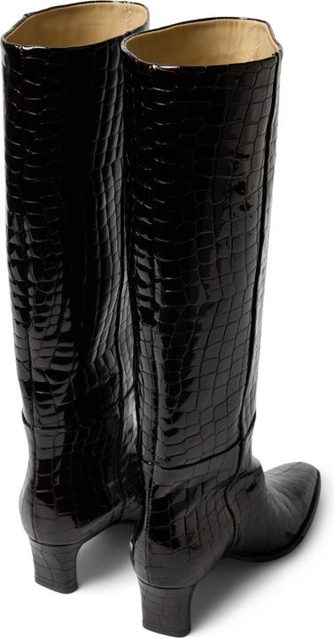Actual product image Selected Leder Stiefel mit Absatz (40)