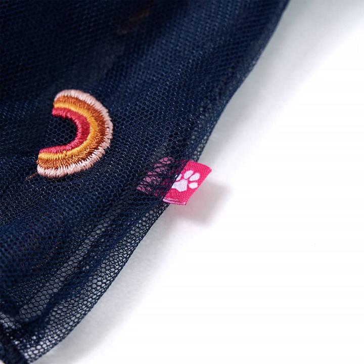 Immagine prodotto vidaXL Gonna da bambino con tulle blu navy 92,Materiale esterno: 100 (92)