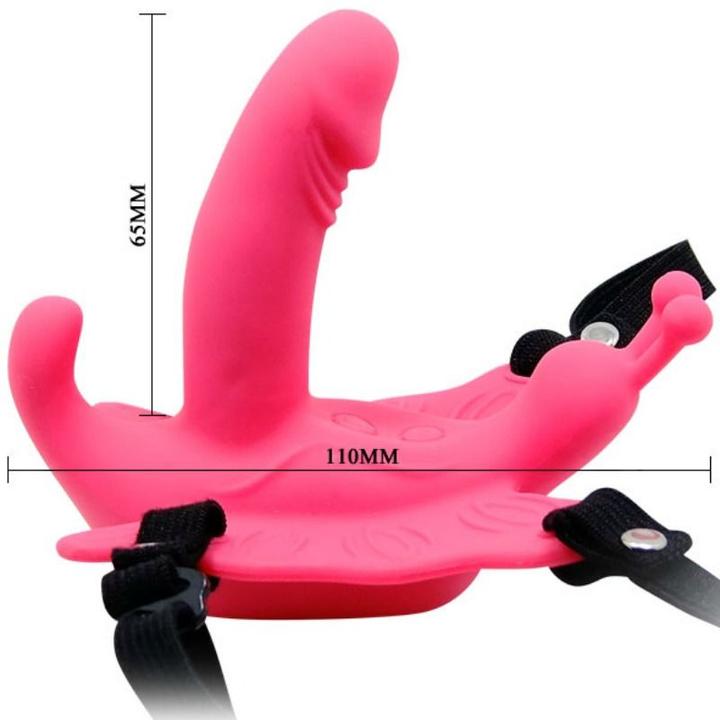 Actual product image Baile Ultra Passionate Arnes Mariposa Vibrador