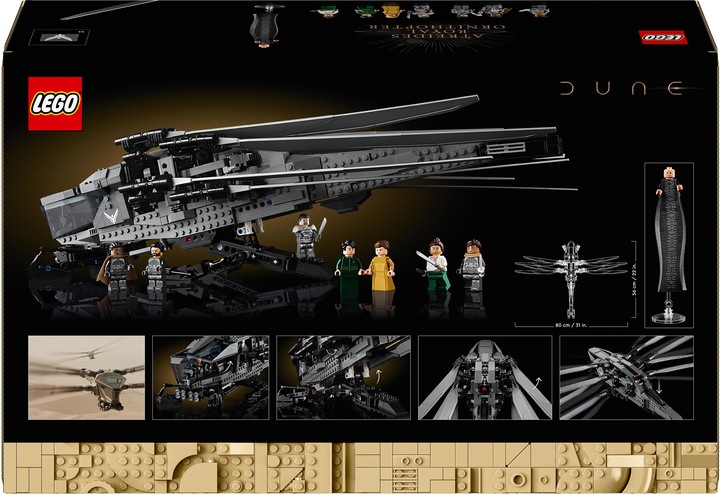 Actual product image LEGO Dune Atreides Royal Ornithopter (10327, LEGO Icons)