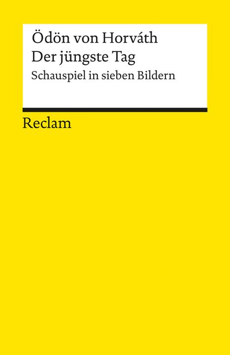 Produktbild Der jüngste Tag (Deutsch, Ödön von Horváth, 2009)