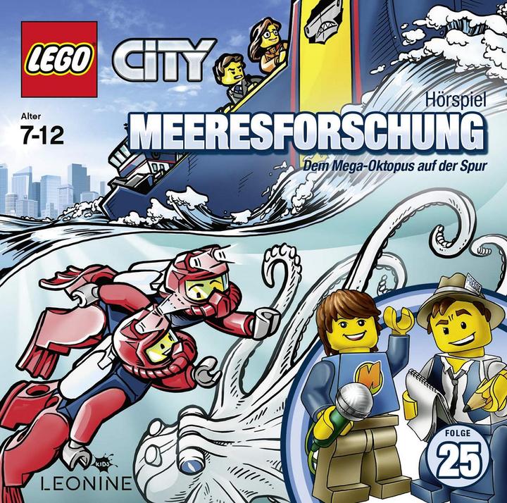 Produktbild Leonine Lego City 25 Meeresforschung - Dem Mega-Oktopus auf der Spur