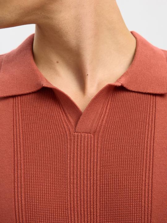 Produktbild Selected Kurzarm Polohemd aus Strick (L)