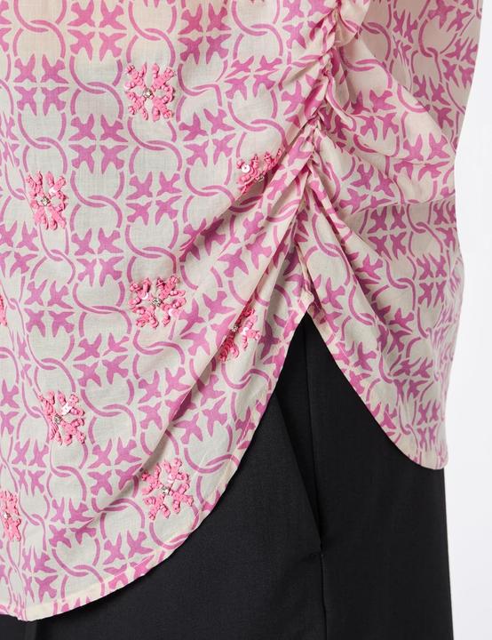 Immagine prodotto Pinko Camicia mousseline monogramma ricamato (46)