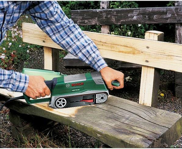 Produktbild Bosch Home & Garden Bandschleifer PBS 75 AE Set (Bandschleifer, 750 W)