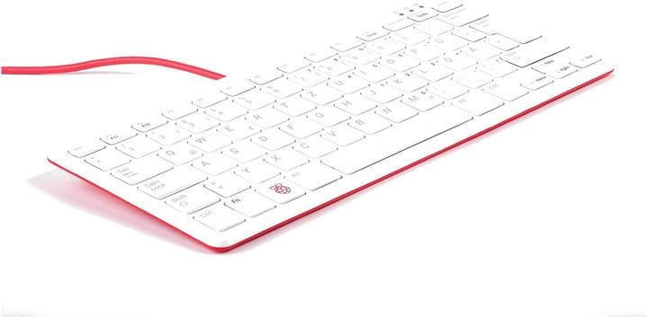 Actual product image Raspberry Pi Official WHITE keyboard for QWERTZ (DE) (DE, Cable)