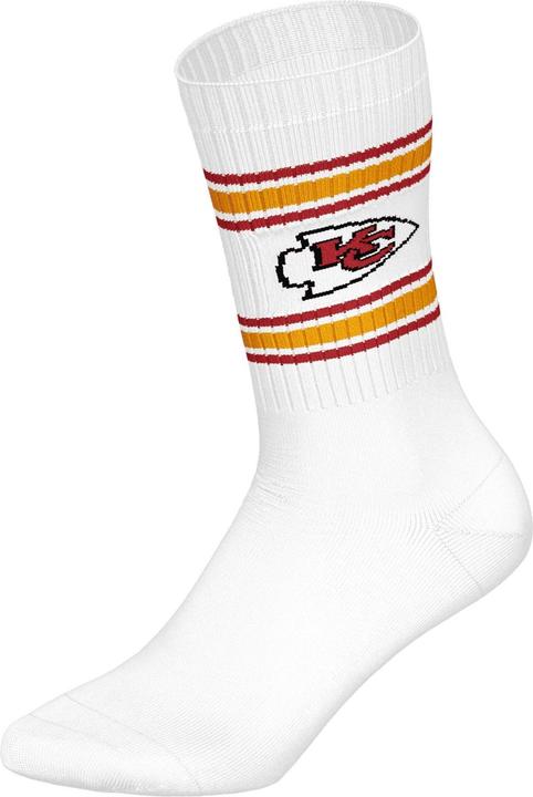 Image du produit Barefoot Kansas City Chiefs 3pk Crew Socks - Grösse 39-42 (39 - 42)