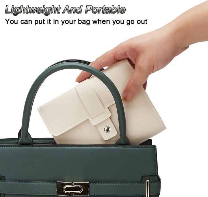 Produktbild Only-Bags.Store Ohrring-Aufbewahrung Ohrring-Ordner Kleines Buch Aufbewahrungstaschen