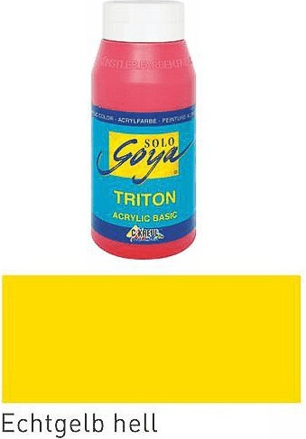 Produktbild Kreul Triton 750ml (Echtgelb-Hell, 750 ml)