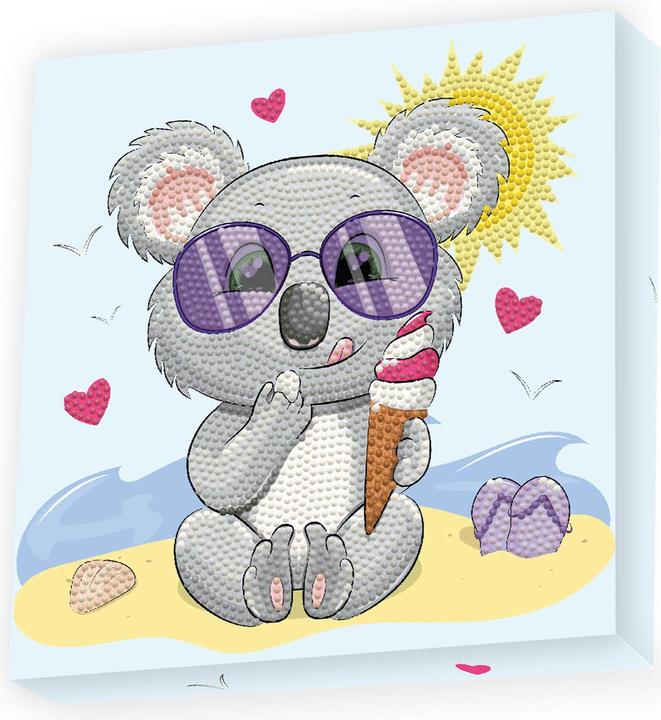 Produktbild Diamond Dotz Diamond Painting Koala Eiscreme