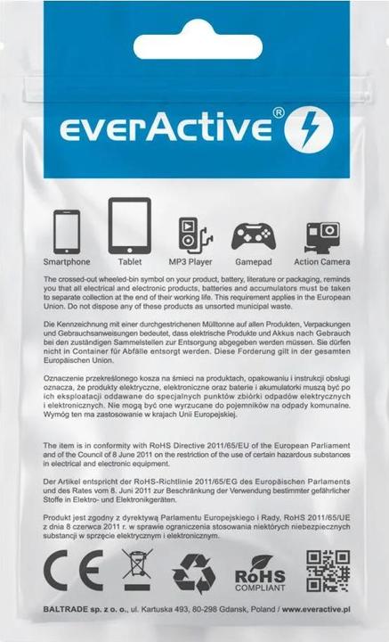 Actual product image Everactive 5 in 1 charging cable (1.20 m, USB 2.0)