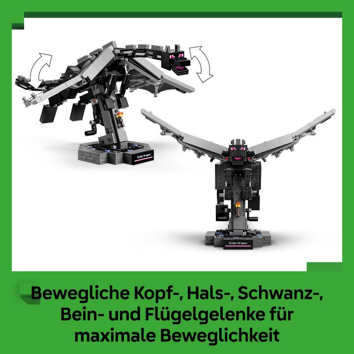 Produktbild LEGO Minecraft-Drache des Kreditgebers (21595, LEGO Minecraft)
