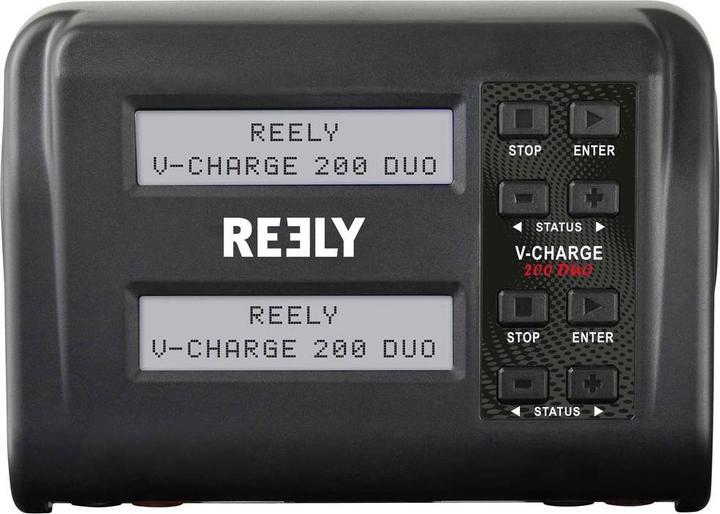 Produktbild Reely V-Charge 200 Duo Modellbau-Ladegerät 10 A LiIon, LiPo, LiFePO, LiHV, NiCd