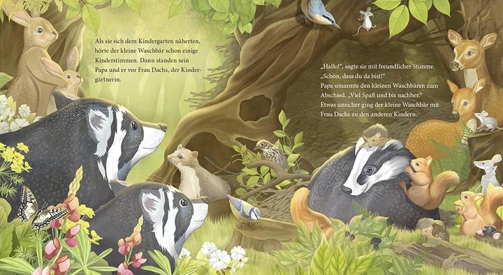 Produktbild Der kleine Waschbär traut sich was – ein Bilderbuch für Kinder ab 2 Jahren (Deutsch, Lea Kässmann, 2021)