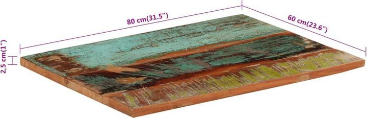 Produktbild vidaXL Tischplatte (80 x 60 cm)