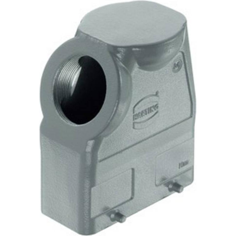 Harting Tüllengehäuse 19 30 016 0523 1 St., Elektronikkabel + Stecker, Grau