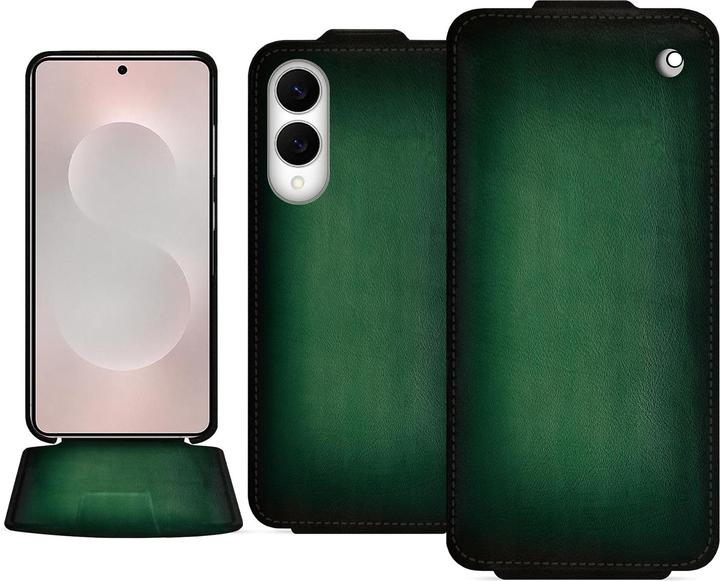 Actual product image Noreve Vertical leather shell (Samsung Galaxy S25 Edge)
