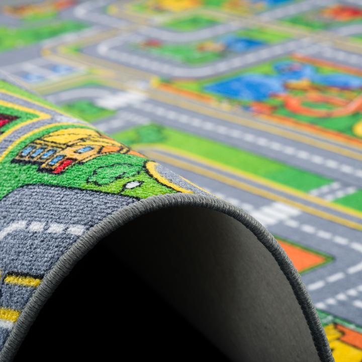 Immagine prodotto Snapstyle Bambini Gioco Avventura tappeto terra gioco d'avventura per bambini (100 x 100 cm)