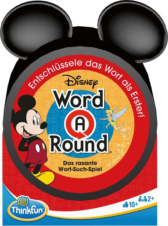 Actual product image Ravensburger ThinkFun - 76549 - WordARound-Disney - The word search game. Be the first to decode the word! A (German)