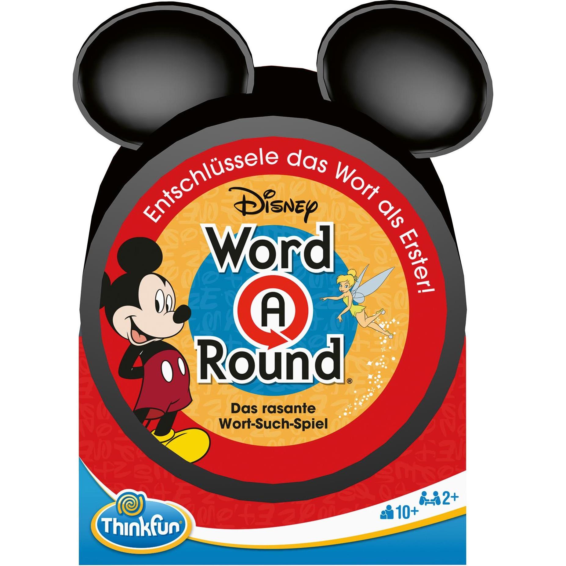 Ravensburger ThinkFun - 76549 – WordARound-Disney - Das Wortsuchspiel. Entschlüssle das Wort als Erster! Ein (Deutsch)