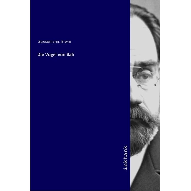 Die Vögel von Bali, Fachbücher von Erwin Stresemann