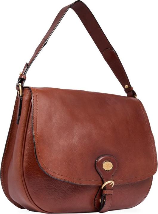 Immagine prodotto The Bridge Isadora - Schultertasche aus Leder mit Frontkappe