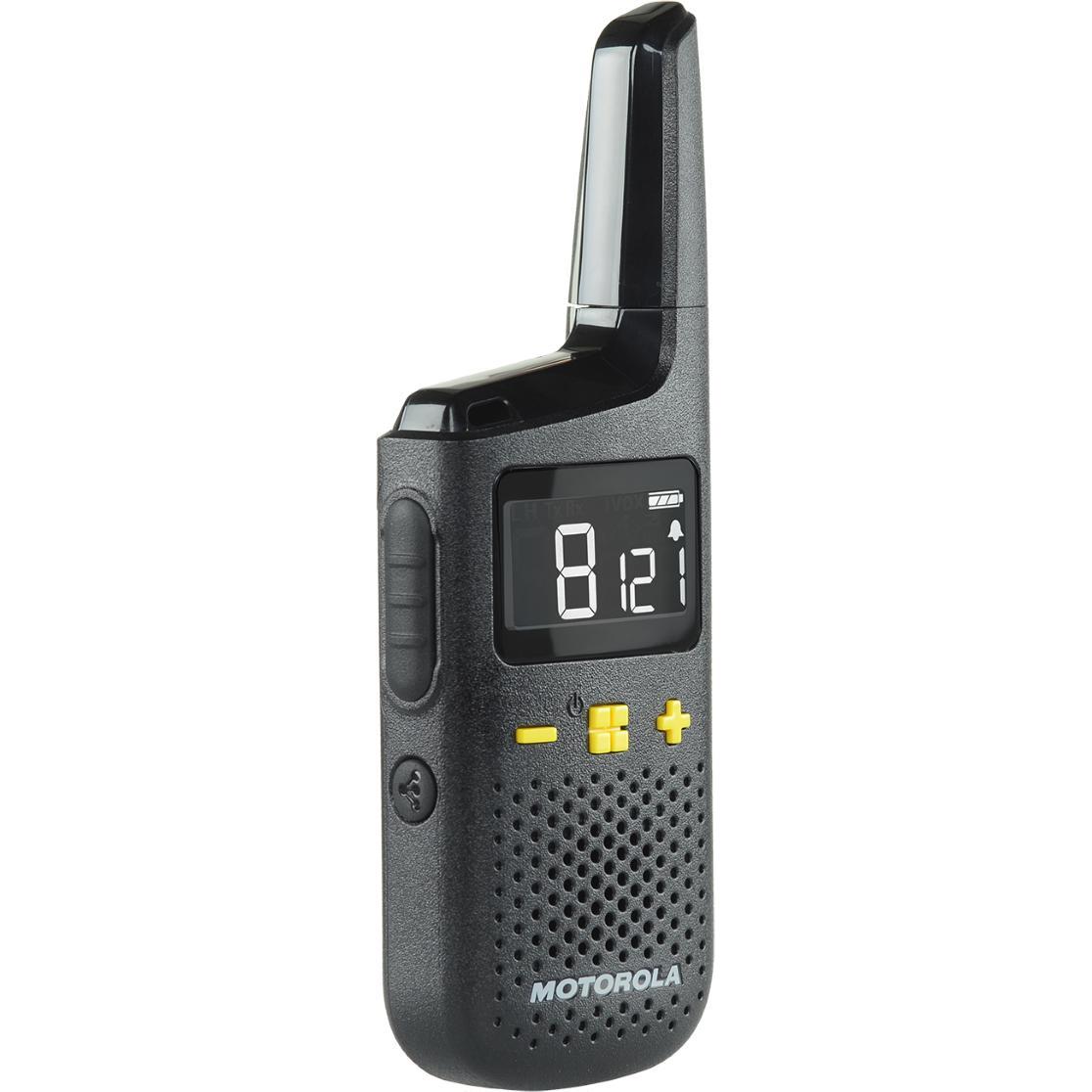 Thumbnail - Motorola XT185 Set mit 2 Einheiten (8 km), Walkie-Talkie, Schwarz