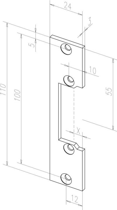 Produktbild effeff Türöffner (Indoor)